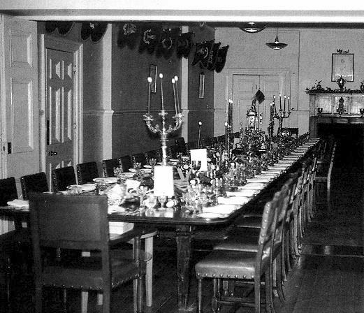 1st Battalion The Royal Scots Officers Mess Table (Tidworth 1966)